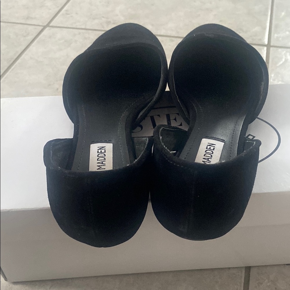 Steve Madden Women's Black Flats - Picture 3 of 6